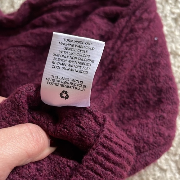 Hippie, rose passion, plum sweater - Picture 4 of 6